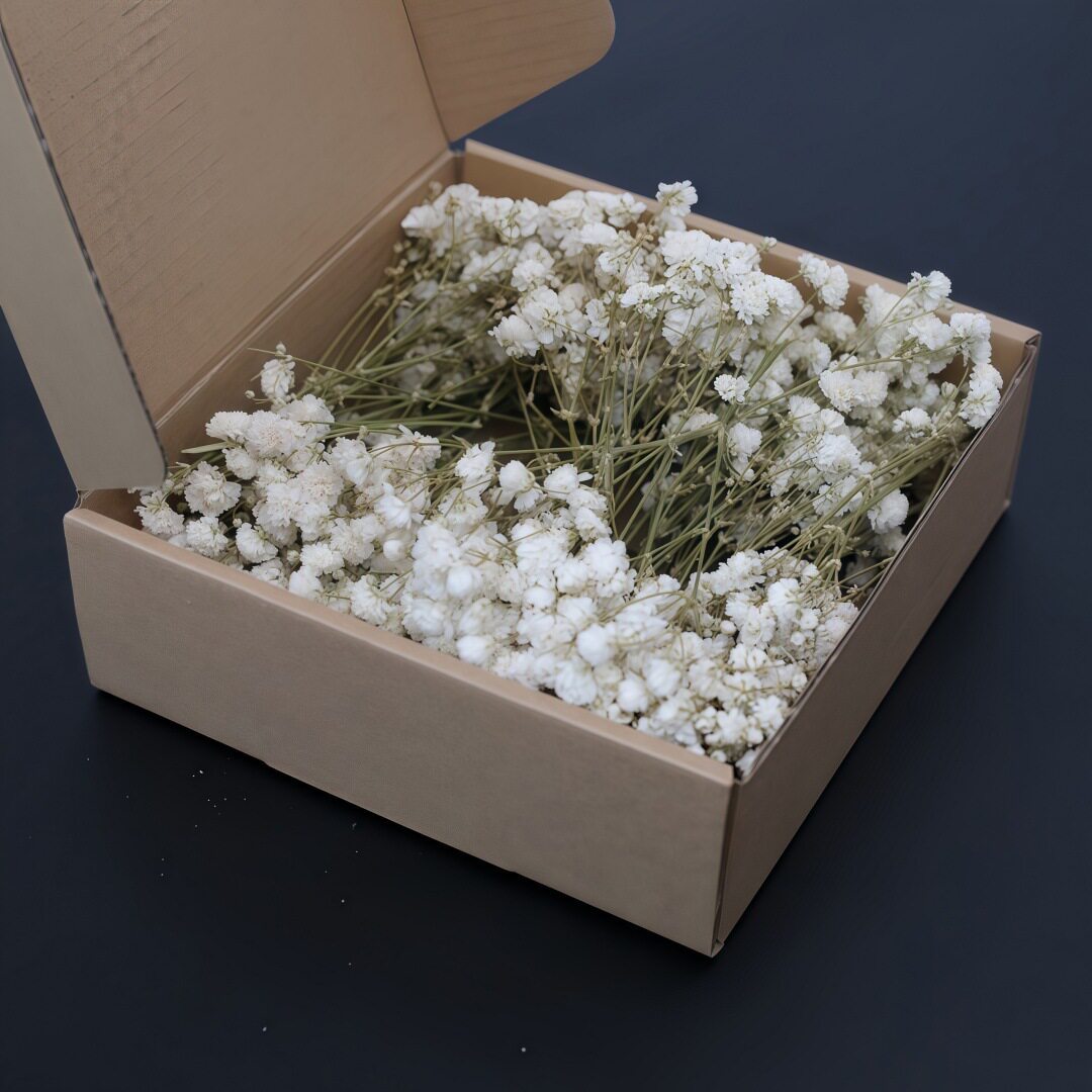 diydiy满天星永生材料餐桌花艺