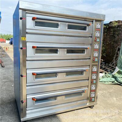 4层20盘烤箱大型不锈钢层炉厂家直供可改电压110V/220v50HZ烤箱