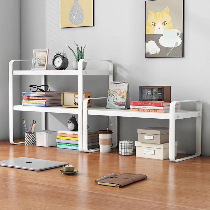 置物架桌面收纳神器多层书架学生桌上置物架子办公室电脑桌分层柜