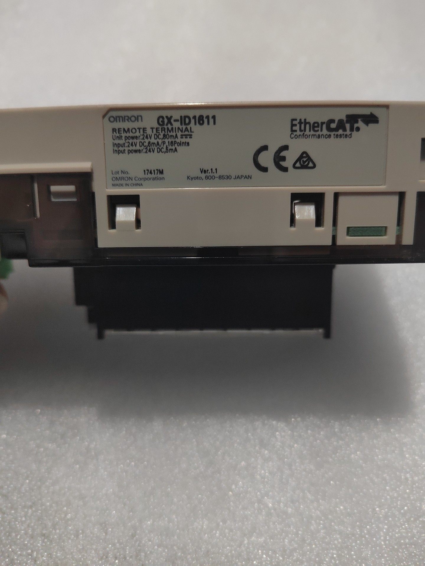 OMRON欧姆龙 GX-ID1611  ,全新没用过，就一个