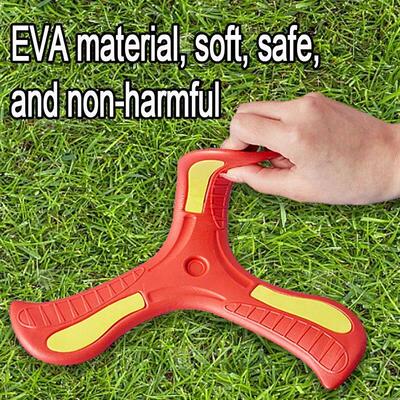 Children Boomerang Soft Three-leaf Cross Outdoor Toy Flying