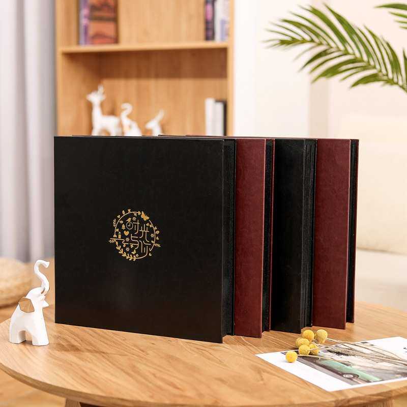 diy相册本纪念册粘贴式插页覆膜家庭手工自粘大容量相册影集相簿