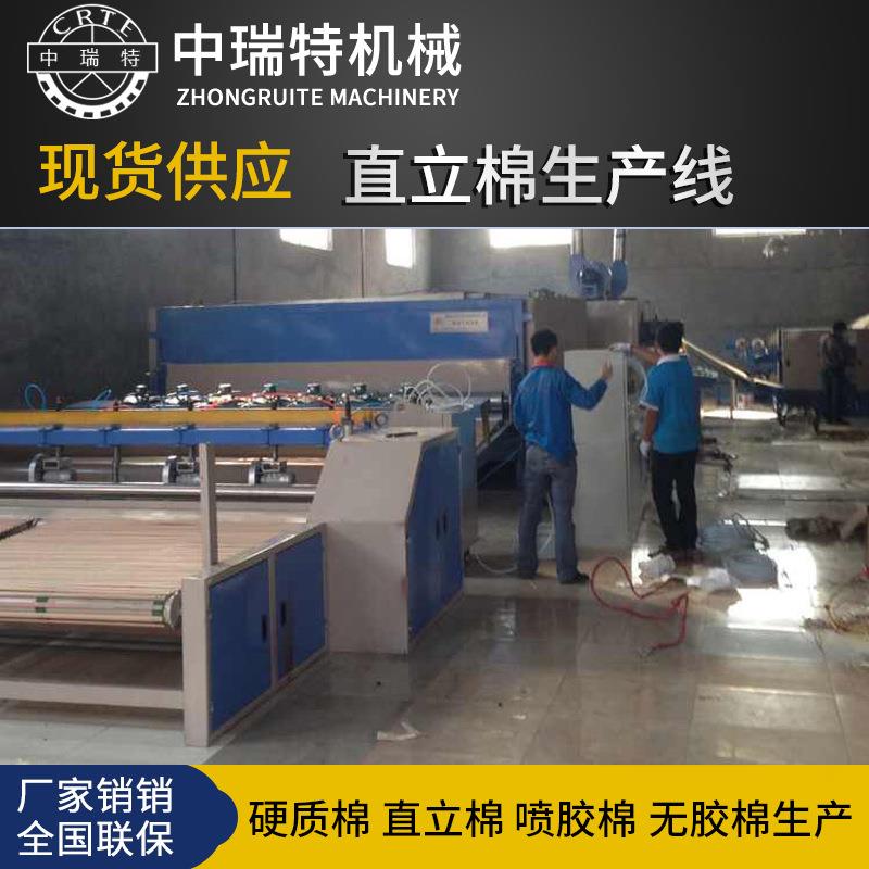 非织造布设备无纺布硬质棉生产线填充棉直立棉烫光棉喷胶棉机械