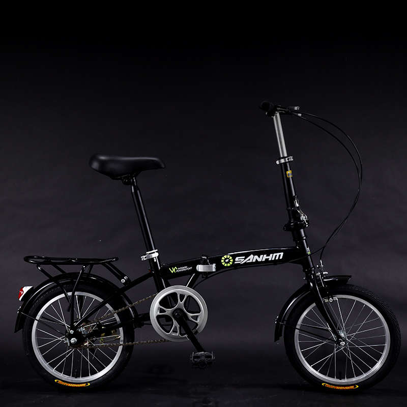 三河马12/16寸可折叠男女款成人小轮儿童学生单速超轻便携自行车