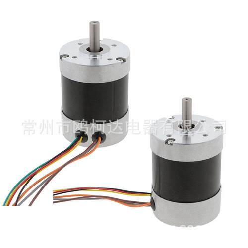 56mm 57mm圆形直流无刷电机 15W-300W 12V-220V 57永磁无刷电机