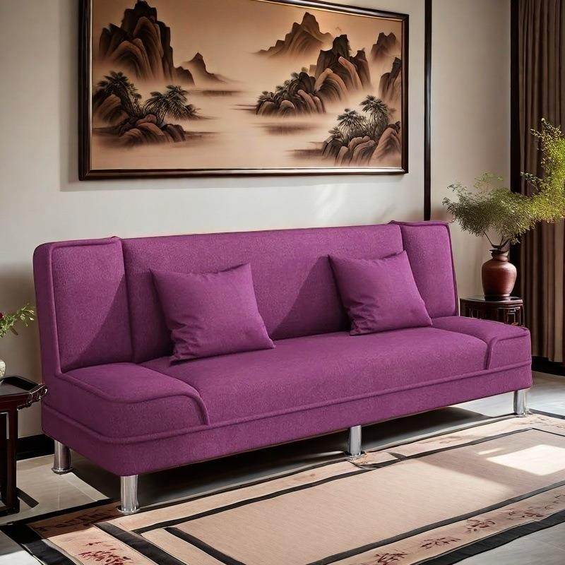 简易客厅可折叠两用小户型出租屋沙发出租房长条沙发凳简约便宜床