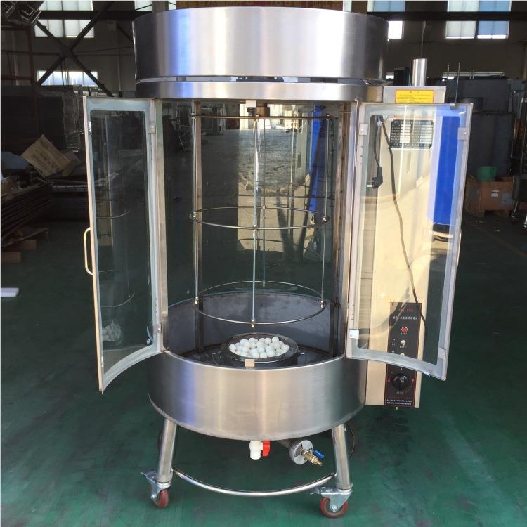 上海厂家销Y472KL-8直50型筒直85cm不钢圆形自动径旋转 烤锈鸭炉