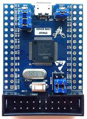 GD32F103RET6 核心板 小系统 开发板 学习板 GD32F103RE Mini板
