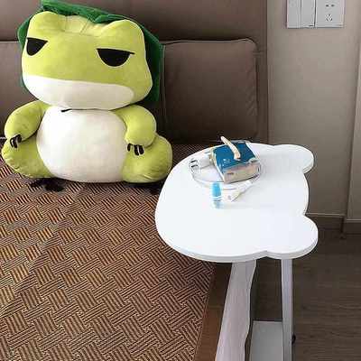 创意小熊猫可移动边桌子茶几边几沙发卧室床边2025新款轻奢高级感