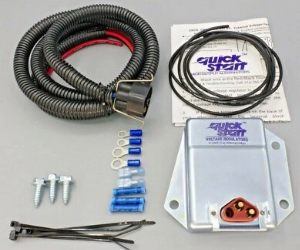 适用于吉普、道奇、克莱斯勒的可调外部电压调节器套件（不含FR