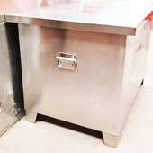 不锈钢现货防汛工厂户外火箱箱加油站消防加厚沙箱沙袋黄沙灭批发