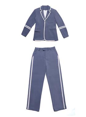 高档练偶像习生童eiei儿台成人街舞蹈演出西服毕业运动会校服套装