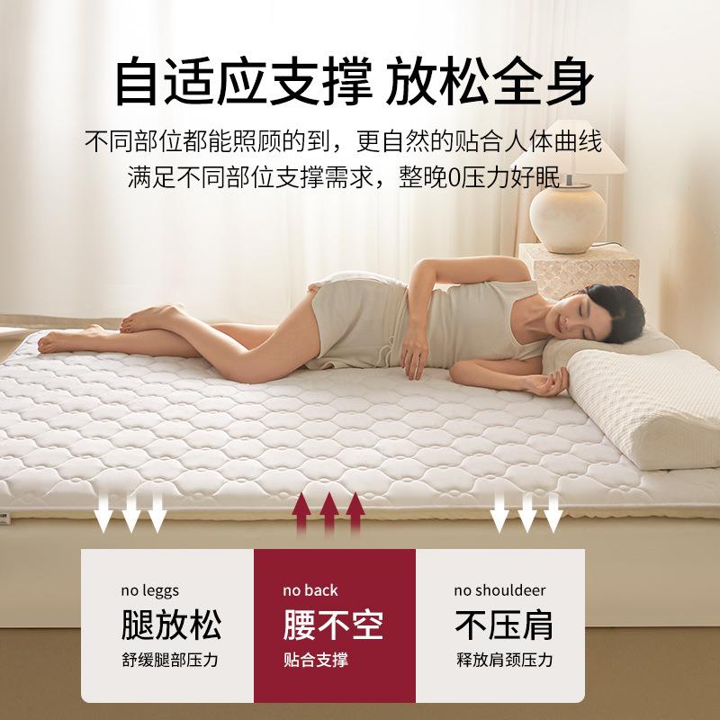 棉TDK床褥垫厚床垫垫褥铺底家用卧加室垫软垫防滑纯可折叠被褥子