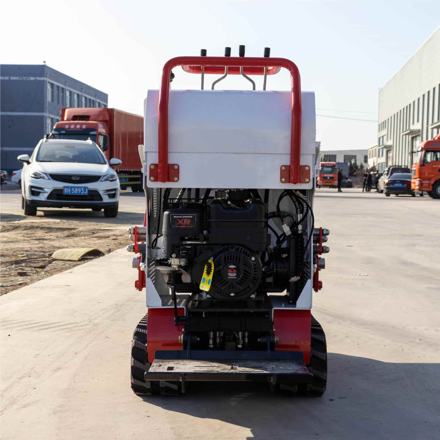 源头厂HT50小型压翻斗车 出口欧美农场履HT550液带运工输液5车