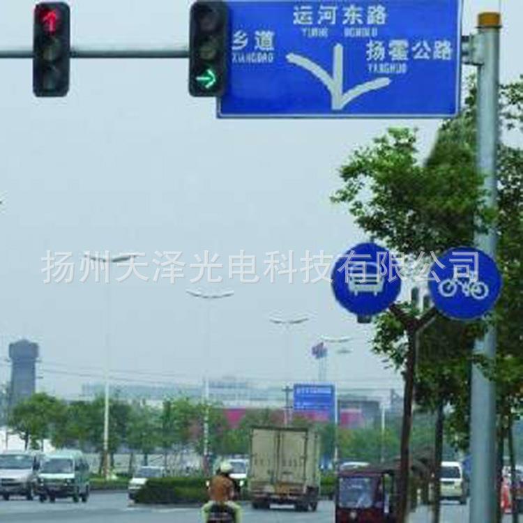 厂家直供主干道交通信号灯杆 来图定 制交通红绿灯警示灯杆柱