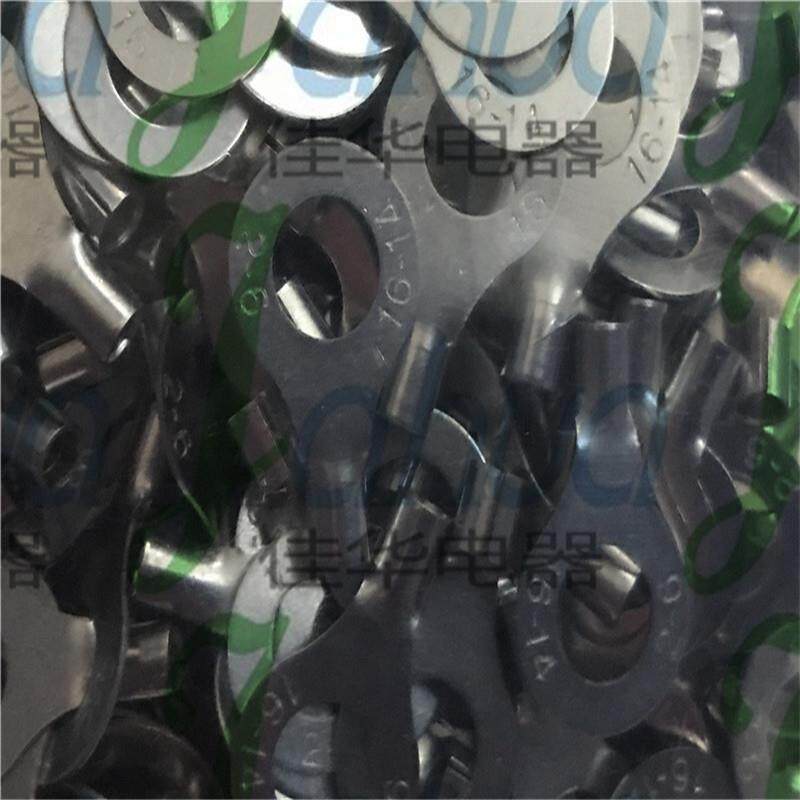 子RB2- 圆形裸RNB2-6端头 冷压接线端 铜鼻N子6 紫铜