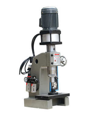 143气动零件旋铆机 台式五金配件铆接机 半自动铆合铆接机定制