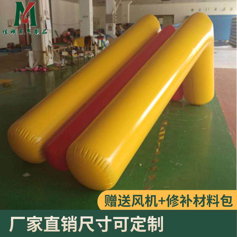 充气滑梯水陆两用滑滑梯幼儿园游乐设充气设施厂家直销蹦床滑梯