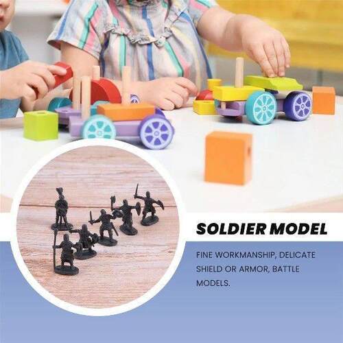 1:72 200/Set Plastic Ancient Soldier Figures Toy Archaic