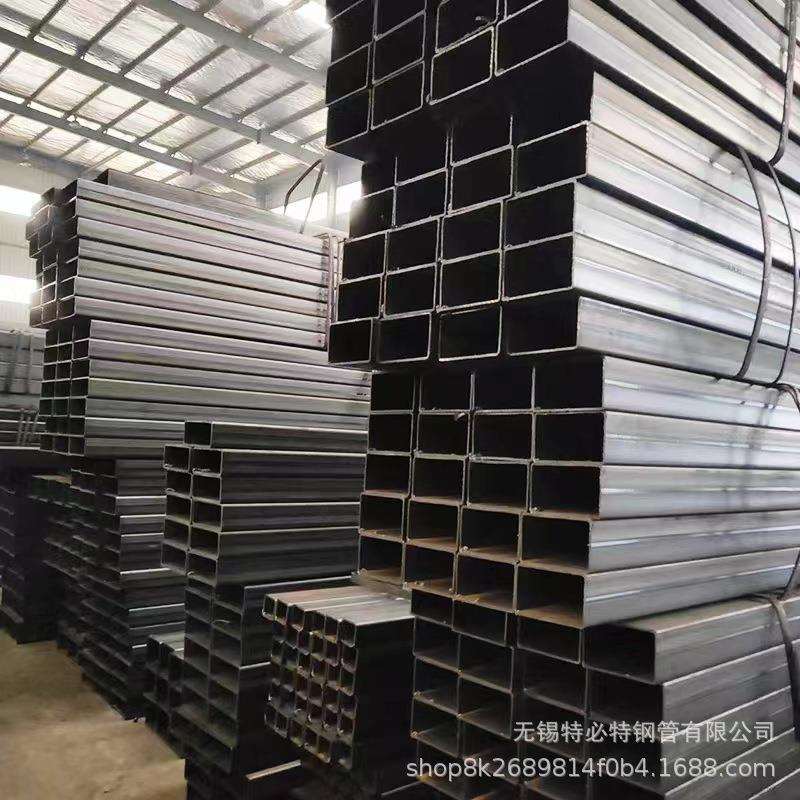 钢管厂家销售 机械加工用厚壁方管 Q355 低合金焊管 钢结构用焊管