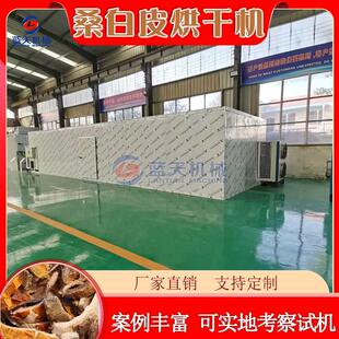 桑白皮烘干机中药材老桑树根皮烘烤房桑植桑树片白桑皮烘干设备