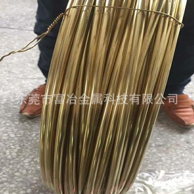 定H65黄铜方线1.2*2.51.2*1.2mm手工饰品黄铜线DIY全软盘黄铜线