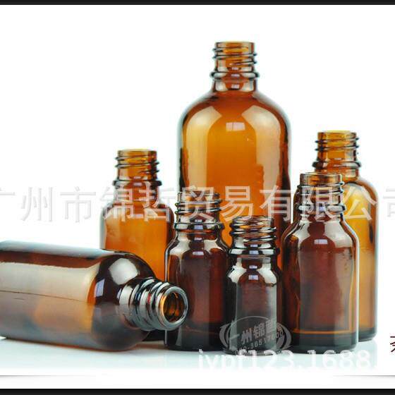 特价 YB整箱茶色 透明 绿 蓝色精油瓶棕色玻璃分装瓶10ml30ml50ml