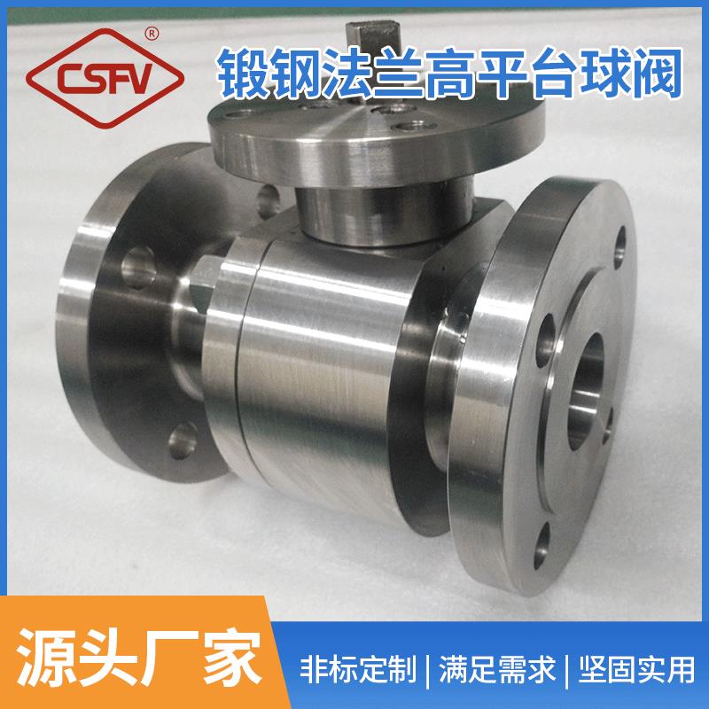 厂家直供锻球阀Q兰41F150B钢锻钢法高平台212球-阀防漏螺纹