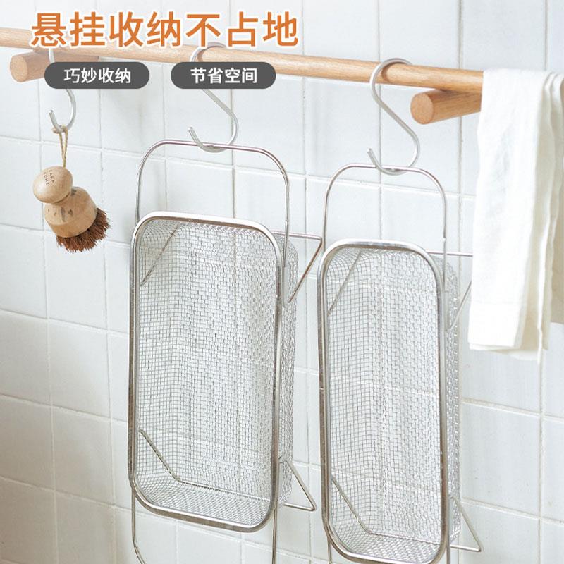 热销不锈钢伸缩沥水篮放碗家用洗菜筐果蔬水果盆滤水篮厨房水槽沥