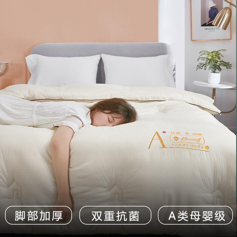 大豆被纤维被子冬被加厚保暖被芯棉被脚部保暖床上用品被芯