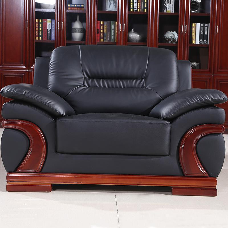 约实用办公沙公发三人位简LY-52006小室型现代商务会客布艺办沙发