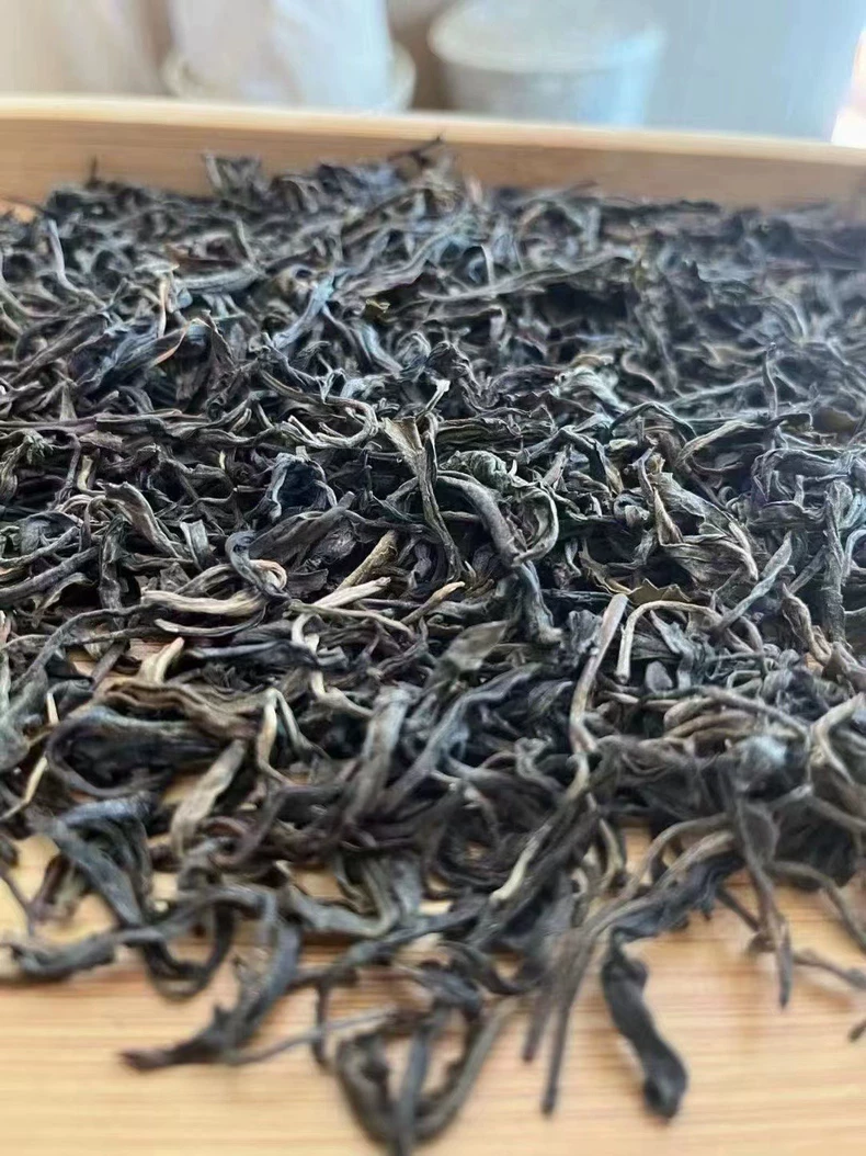 老茶98年窖藏冰島古樹野生茶老普洱散茶一簍包郵 普洱茶 BUASHOP普洱老茶