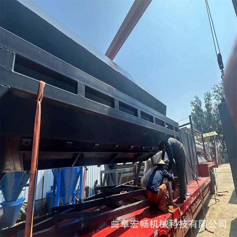 六角滚筒火烧铁除锈抛光机厂家石头磨棱角研磨机积木去毛刺抛