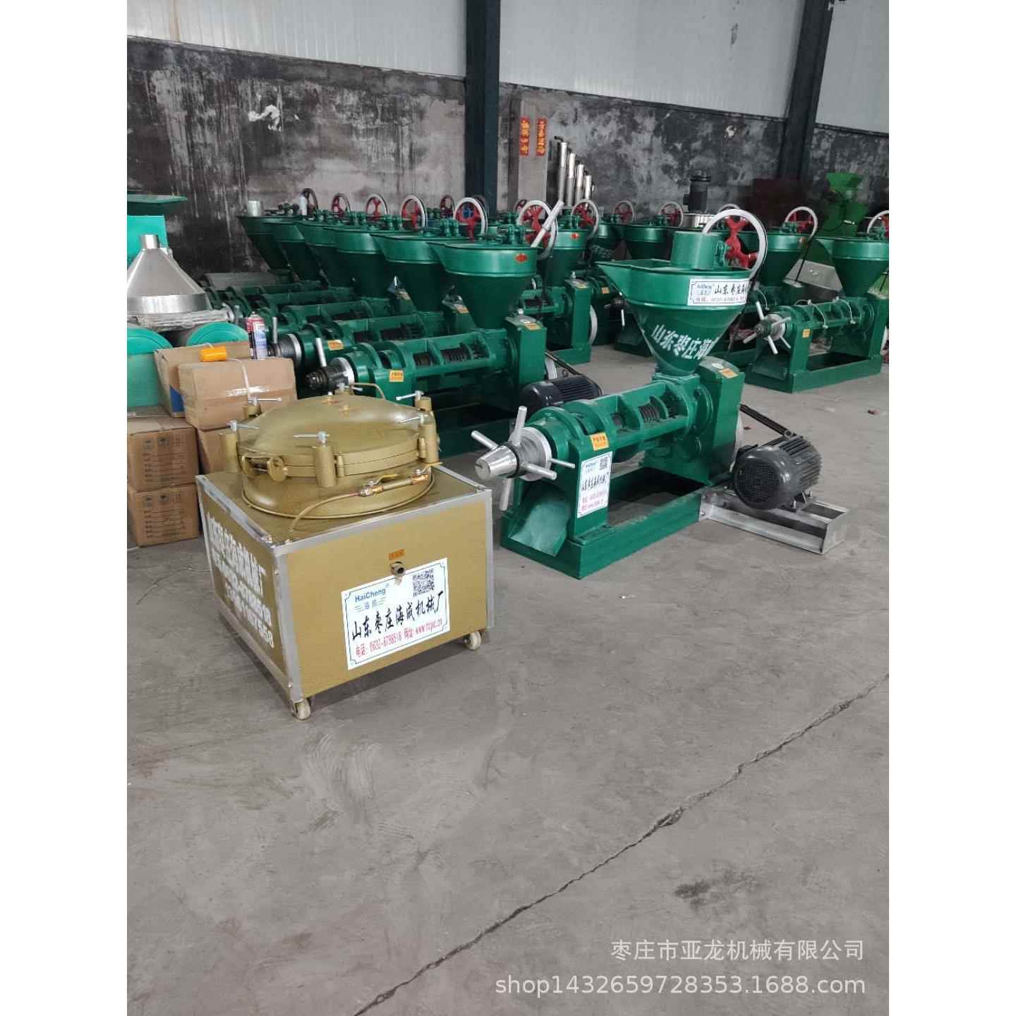 冷热两用菜籽榨油机家用螺旋榨油机电动花生油榨油机