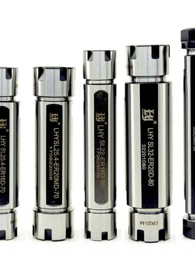 走芯机车床双头延长杆ER8ER11ER16ER20直柄高精刀柄双向走心刀杆