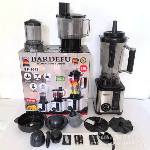 跨境BARDEFU/SC 4L 8in1 大容量多功能破壁机机料理机研磨榨汁机