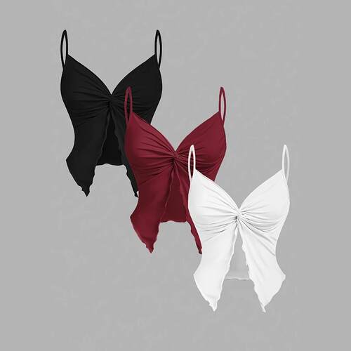 Trendy Butterfly Shape Women'S Casual Fitted Adjustable