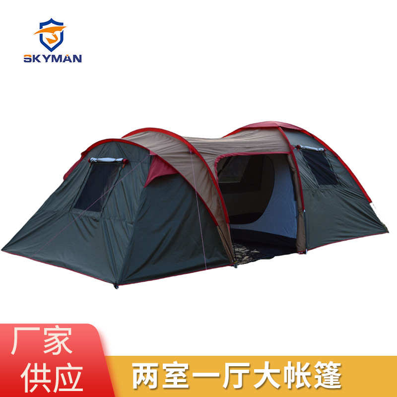 厂家户外露营帐篷便携式自动蚊帐保暖帐篷野营防水防晒双层帐篷