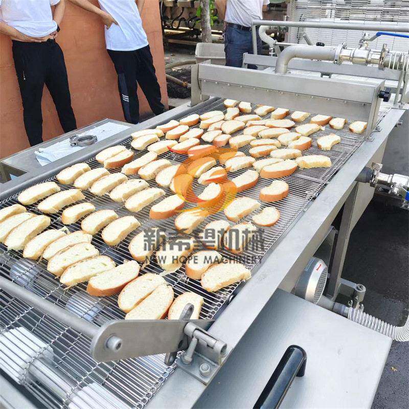 面包片面包片挂奶油鸡蛋液法式奶香片上浆机专业生产厂家