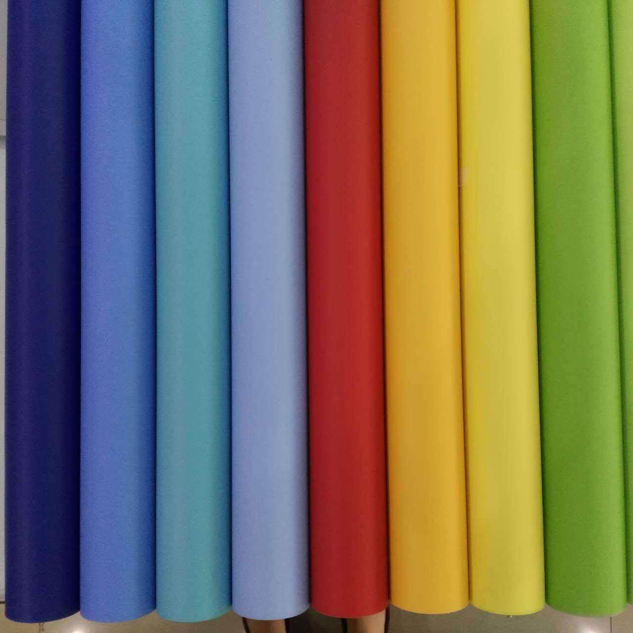 家装PVC纯色墙贴加厚自粘墻纸装饰背景璧纸卧室即时贴防霉壁纸