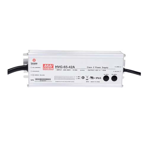 明纬电源 HVG-65-15A 380V输入开关电源防水