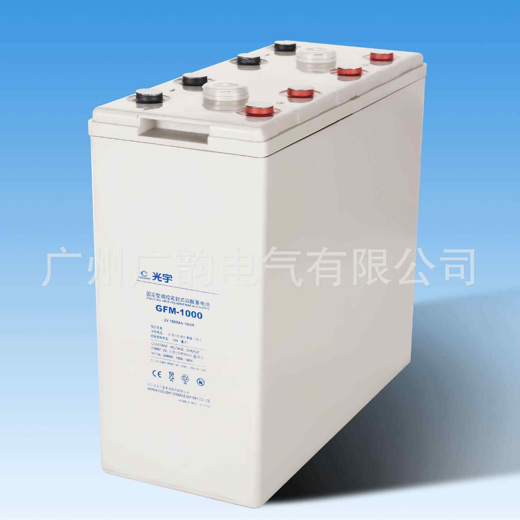 光宇蓄电池2V1000AHGFM-1000Z电厂设备电瓶报价原厂质保