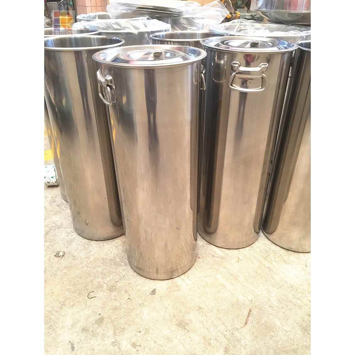 SC内径20-22cm25高60cm珍珠奶茶桶不锈钢桶细长奶茶桶高汤桶加厚