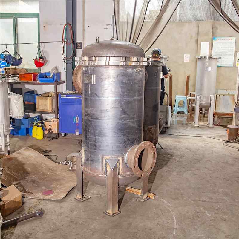 多袋多袋式过式污水处理化工过器滤精密循环过滤虑设不锈钢袋式过