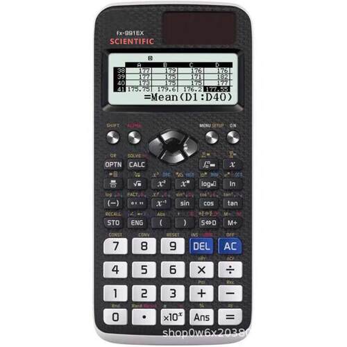 991EX多功能函数计算器552种功能复数统计基数矩阵向量解方程