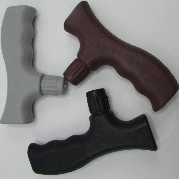 老年人四角拐杖手杖配件手把手托把手手杖手把四角拐杖配件手杖