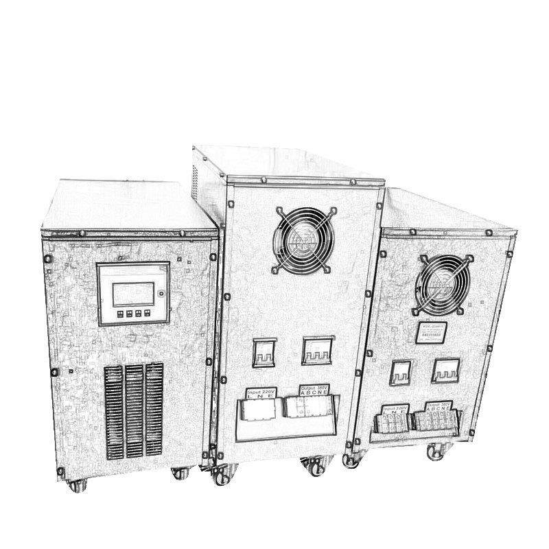 220V变380V电源变压器纯正弦波逆变器220V单相电变三相电6KW电源