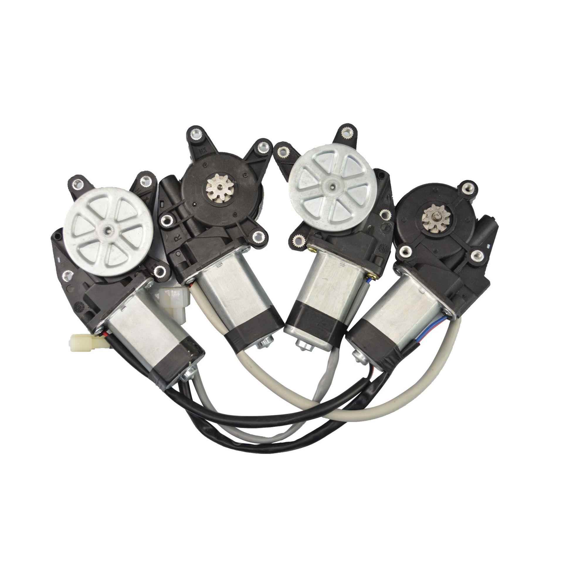 汽车玻璃升降器电机马达12V24V电动车窗摇窗机马达配件升窗器带齿