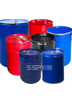 厂家直销加厚冷轧板烤漆化工闭口钢桶20kg公斤25L升油漆金属铁桶