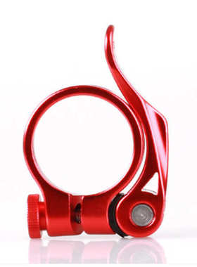 Promend XC-869自行车彩色束仔 座管夹铝合金快拆鞍管夹坐杆夹